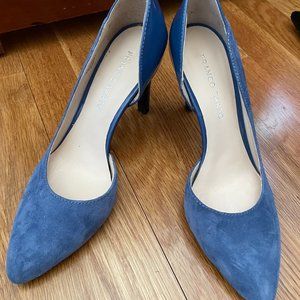 Franco Sarto | Mumba 2 | Size 6.5 Blue Suede Shoe